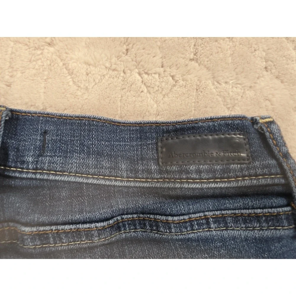 Abercrombie And Fitch Cuffed Jean Shorts 24